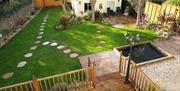 Garden, Appletorre House Holiday Flats, Vansittart Road, Torquay, Devon