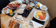 Breakfast at Arran Lodge, Avenue Road, Torquay