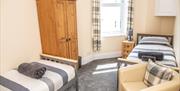 Bedroom, Babbacombe Apartments, 2 Mount Temple, Torquay, Devo