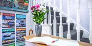 Reception Desk at The Barclay Guest House, Garfield Road, Paignton, Devon