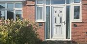 Front door of Beach Walk, Cliff Park Road, Paignton