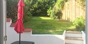 Enclosed rear garden, Beach Walk, Cliff Park Road, Paignton
