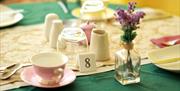 Breakfast table, Beaches B&B, Manor Road, Paignton, Devon