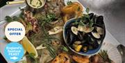 Seafood selection at Taste of the Sea at Beamers Restaurant
