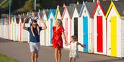 A walk to the beach from Beverley Bay, Paignton, Devon