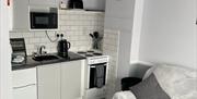 Kitchen at Big Tree Holiday Flats, Fisher Street, Paignton