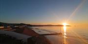 Sunset view from The Boathouse Paignton, Devon