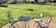 Sit and enjoy some relaxation in our garden at Brandize Guest House, Torquay, Devon