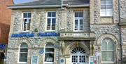 Outside of Brixham Theatre in Brixham, Devon