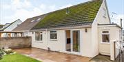 Rear patio and garden, Broadacre House, 8 Broadacre Drive, Brixham