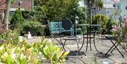 Patio at Avron House, Torquay, Devon