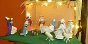 Nativity Scene - Glimpse into the Stable, Central Church, Torquay