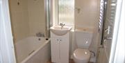 Bathroom at Cliff Court Apartments, Torquay, Devon