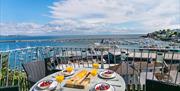 View from balcony, Cliff Cottage, 46 Overgang Road, Brixham, Devon