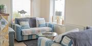 Lounge, Cliff Cottage, 46 Overgang Road, Brixham, Devon