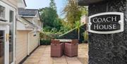 Outdoor seating, Coach House, Langley Manor, Maidencombe, Torquay