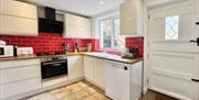 Kitchen at Coastal View Cottage, Ranscombe Road, Brixham