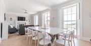 Lounge/dining area at Coombe Villa, Babbacome Downs Road, Torquay