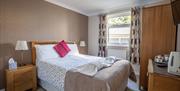 Double bedroom at Hotel Balmoral, Torquay, Devon