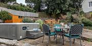 Hot tub at Cotehayes, Lower Woodfield Road, Torquay