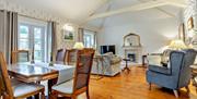 Dining area and lounge, Cotehayes, Lower Woodfield Road, Torquay