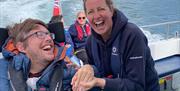Fun and smiles on Wetwheels Torbay