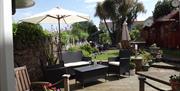 Relax in our garden at Easton Court, Paignton, Devon