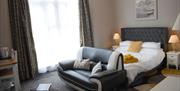 Deluxe King Size bedroom at Acorn Lodge, Torquay, Devon