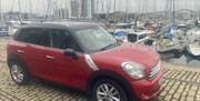 Mini Clubman parked on harbourside