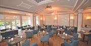 Dining area at Lincombe Hall Hotel & Spa, Torquay, Devon