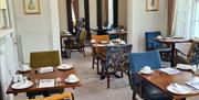 Interior - dining room at the Haytor Hotel, Torquay