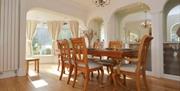 Dining Room, Rock House, Torquay, Devon