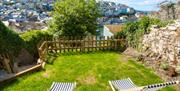 Garden with harbour view, Dragons Nest, 33 King Street, Brixham
