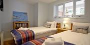 Twin Bedroom, Dunlin 1, The Cove, Brixham