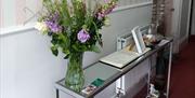 Reception hallway at Earlston House, St Andrews Road, Paignton, Devon