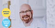 Simon Hulstone, Nyetimber Sparkling Wine Tasting ft. Locally Landed Seafood, part of England's Seafood FEAST, The Elephant