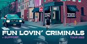 Fun Lovin' Criminals Arena Torquay picture of the artists in a street scene