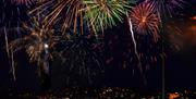 Huge fireworks display in Torquay, Devon