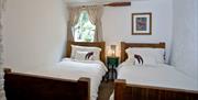 Twin Bedroom, Fishlegs, 28 Prospect Road, Brixham, Devon