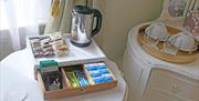 Tea and Coffee making facilities, Fleurie Boutique B& B