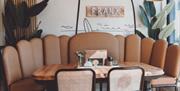 Seating at Franx Cafe, Torquay Road, Preston