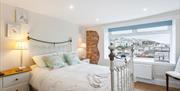 Double Bedroom, Front Row Cottage, 77 King Street, Brixham, Devon