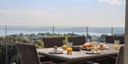 Seacroft, Torquay - stunning views over the bay from the balcony