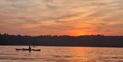 Kayak at sunset, Sunset sea kayak safari with catering - Sea Kayak Torbay