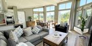 New luxury 2 bedroom glass house lodge at Whitehill Country Park, Paignton