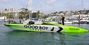 Good Boy Vodka - Robert Lockyer, Alex Pratt, Kirk Britto and Tim Linden, Cowes Powerboat Festival