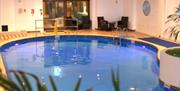 Indoor pool at The Grand Hotel, Seafront, Torquay