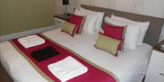 Standard Superking / Twin Bedroom (can also add a bed for 2 adults plus one child), Grosvenor House, Torquay, Devon