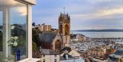 View of Torquay Harbour from The Grottoes, Braddons Hill Road East