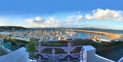 View from Harbour Lights Apartments, Brixham, Devon